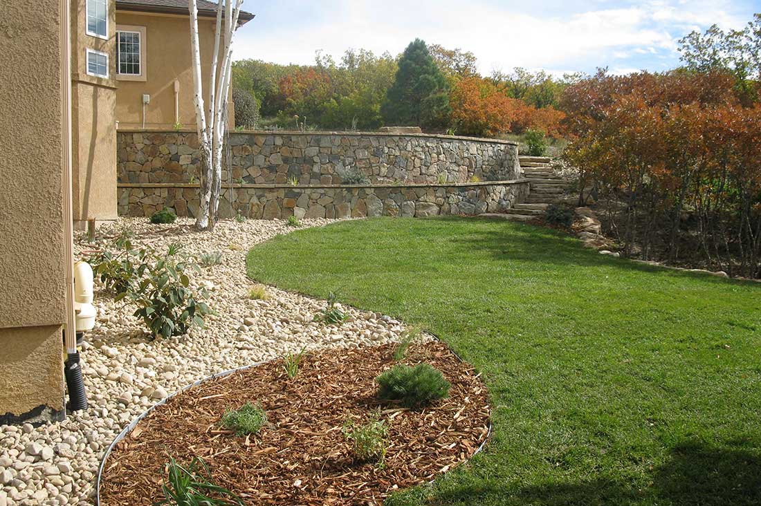 Colorado backyard landscaping
